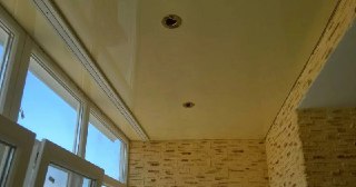 Натяжной потолок на балкон Видное, цена 6210 руб.