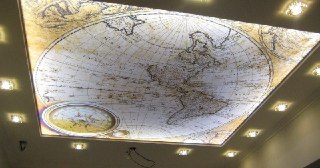 Натяжной потолок с фотопечатью Видное, цена от 6242 руб.