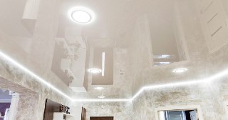 Натяжной ПВХ потолок Видное, цена от 2112 руб.